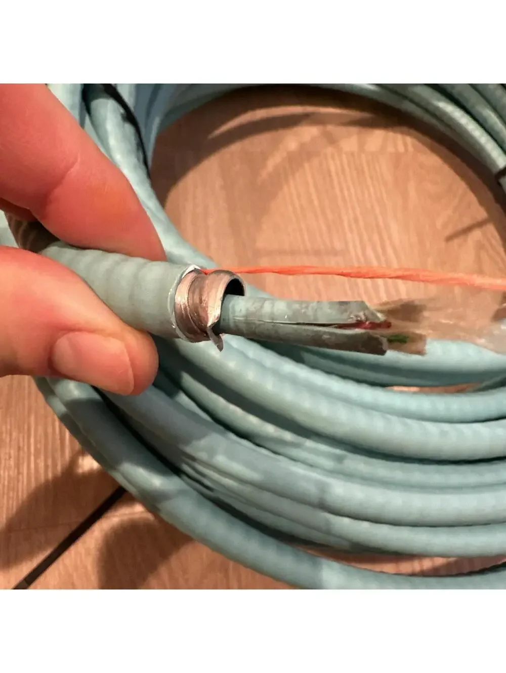 Corning MM50 OM3 12-Fiber Multimode Indoor Optical Cable 100 Feet